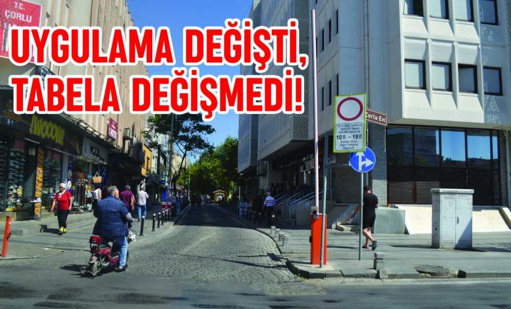 Uygulama Değişti, Tabela Değişmedi!