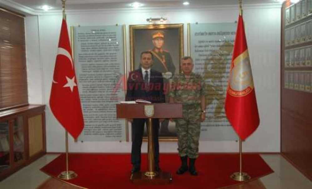 Vali Yerlikaya'dan Korgeneral Bekiroğlu'na Ziyaret