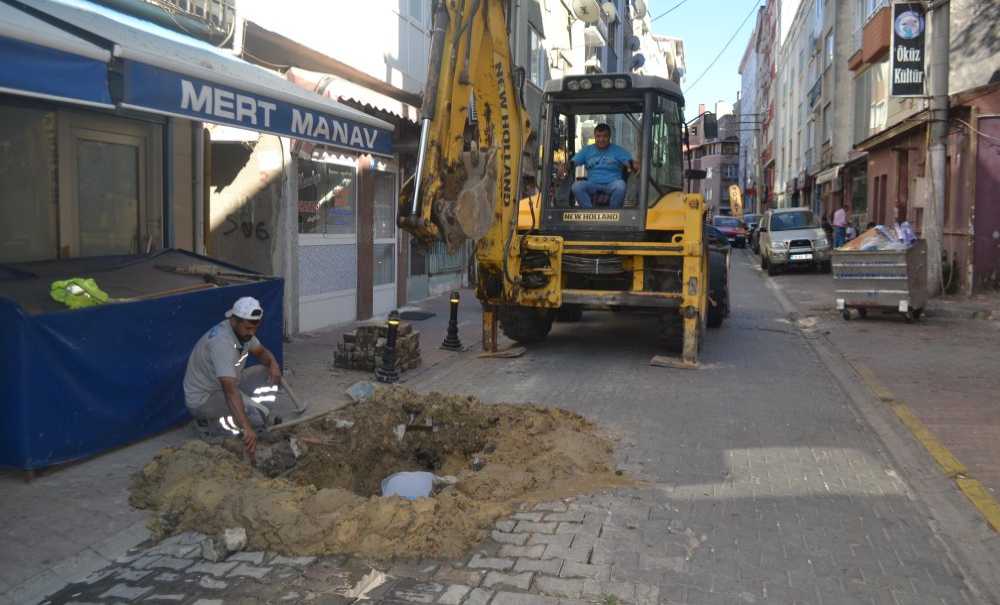 Teski̇ Su Arızasına Müdahale Etti