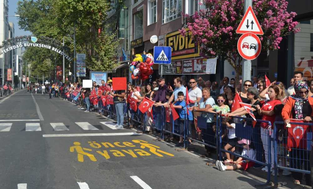 Çorlu'da 30 Ağustos Coşkusu Yaşandı