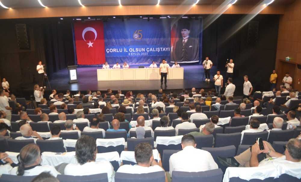 ‘Çorlu İl Olsun' Çalıştayına Büyük İlgi!