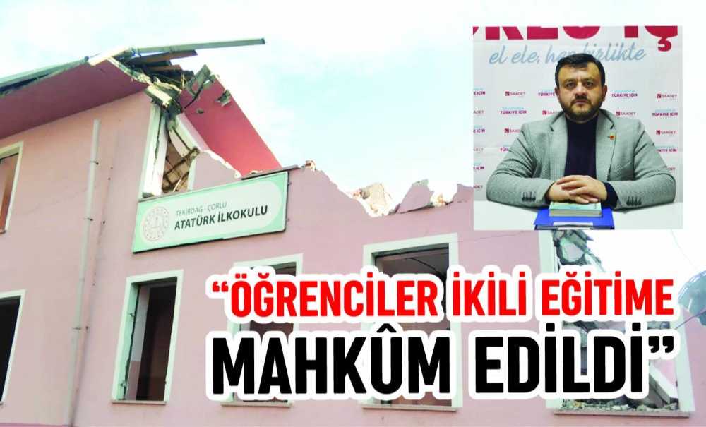 Öğrenciler İkili Eğitime Mahkûm Edildi