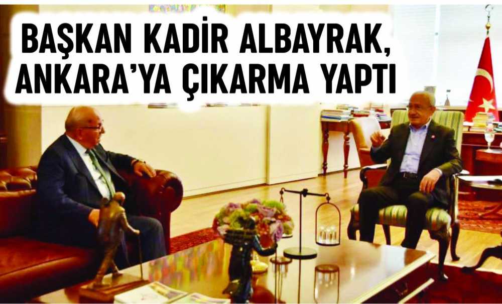 Başkan Albayrak, Ankara'ya Çıkarma Yaptı