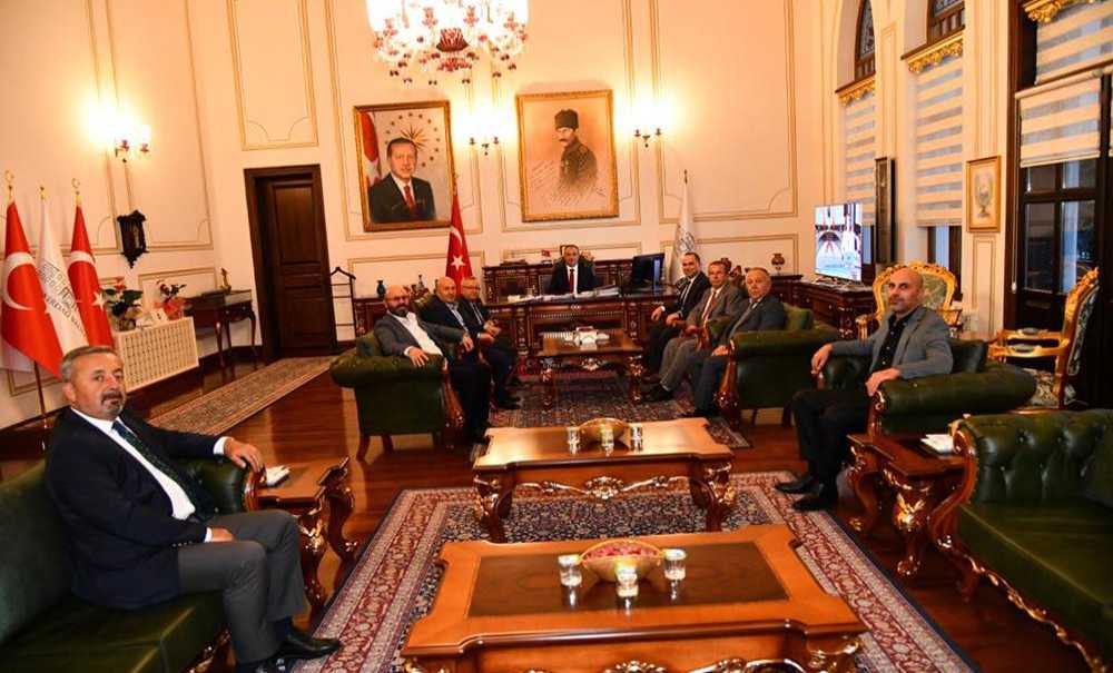 Oda Başkanlarından Vali Soytürk'e Ziyaret