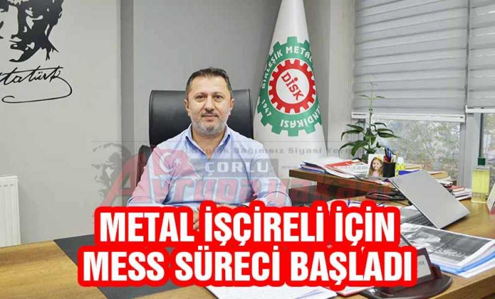 Metal İşçileri İçin Mess Süreci Başladı