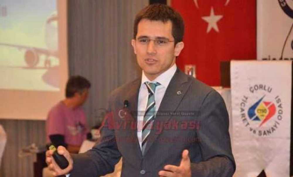 Türk Hava Yolları Bölgesel Uçuşlar Başkanı İbrahim Doğan; “Önceliğimiz Çorlu, Çorlu İçin İşimizi Gücümüzü Bırakırız”