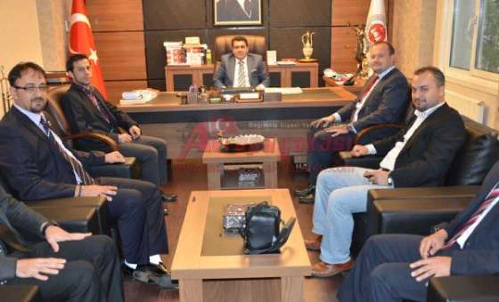 Çorlu Gazeteciler Derneği'nden Başsavcı Ercan Karakuş'a Ziyaret