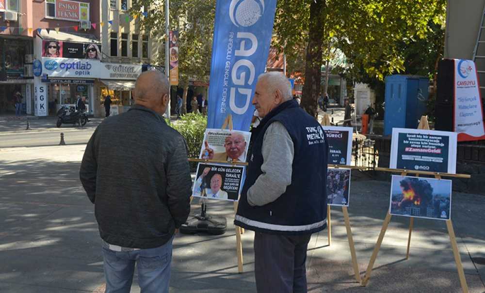 “Filistinli Mücahitlerle Omuz Omuzayız”