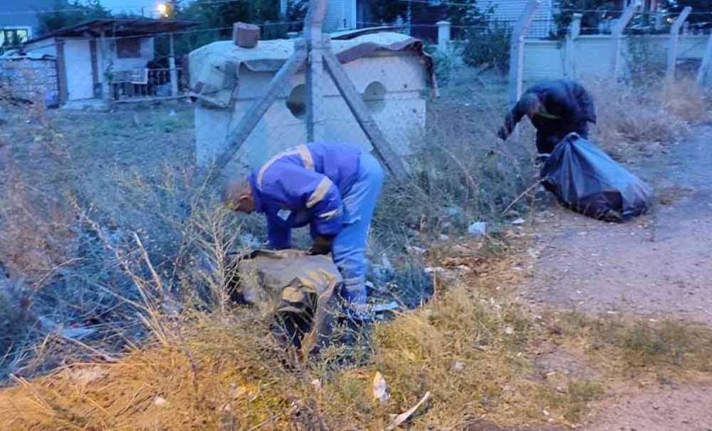 Belediye Ekipleri Mıntıka Temizliği Yaptı