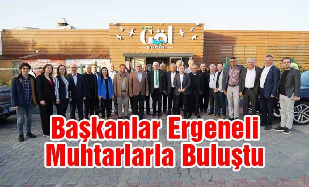 Başkanlar Ergeneli Muhtarlarla Buluştu