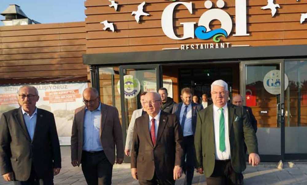 Başkanlar Ergeneli Muhtarlarla Buluştu