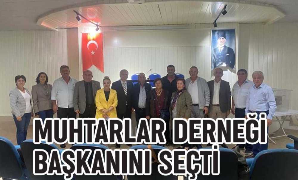 Muhtarlar Derneği Başkanını Seçti
