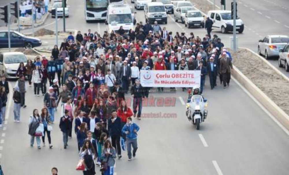 “Dünya Yürüyor Çorlu Yürüyor”