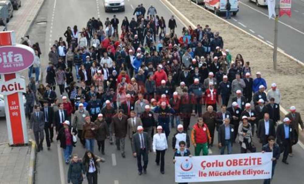 “Dünya Yürüyor Çorlu Yürüyor”