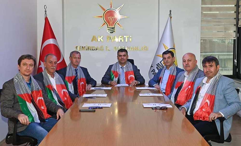 Ak Partili Belediyelerden İsrail'e Tepki