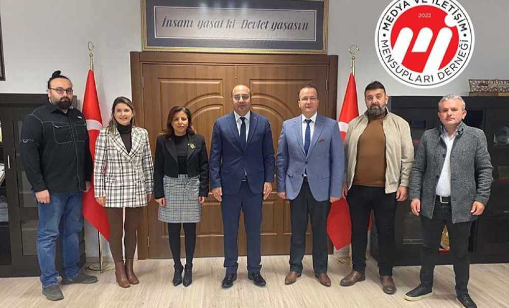 Mi̇mder'den Ergene Kaymakamı Duman'a Ziyaret