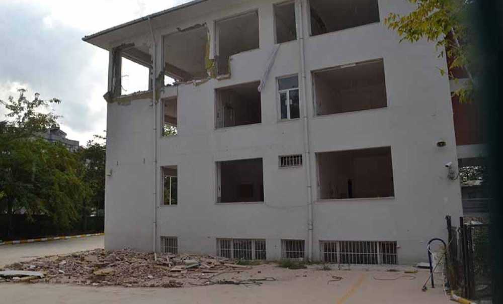 Çorlu İlkokulu Geçen Yıl Kasım Ayı'nda Yıkılmıştı