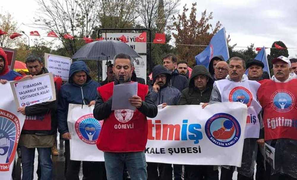 Öğretmenler Haklarını Aramak İçin Meydanlara Çıktı