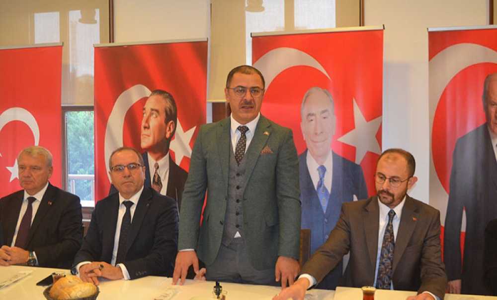 Mhp Yerel Seçim Öncesi Muhtarlarla Buluştu