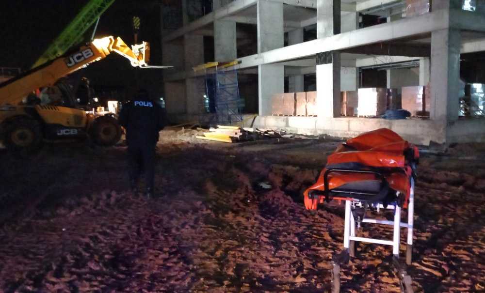 Okul İnşaatında İş Kazası Yaşandı