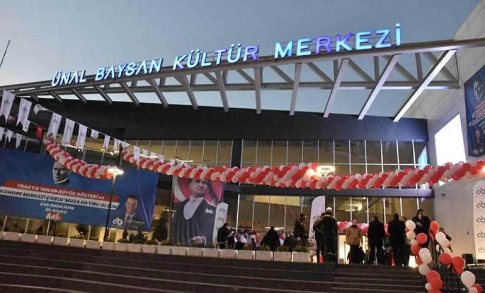 Trakya'nın En Büyük Kongre Merkezi Açıldı