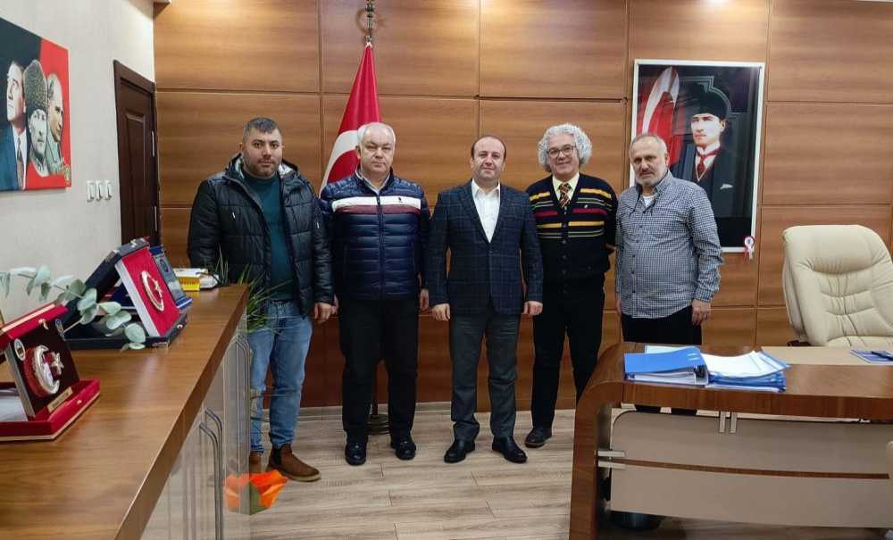 Çorlu Çarşı Platformundan, Müdür Ulutürk'e Ziyaret