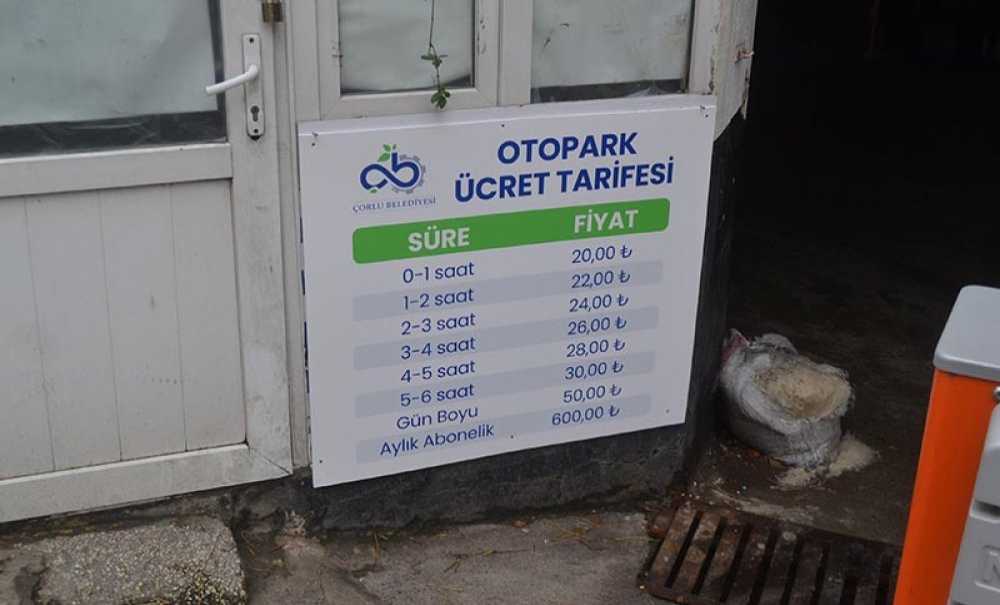 Otoparklara Zam Geldi̇