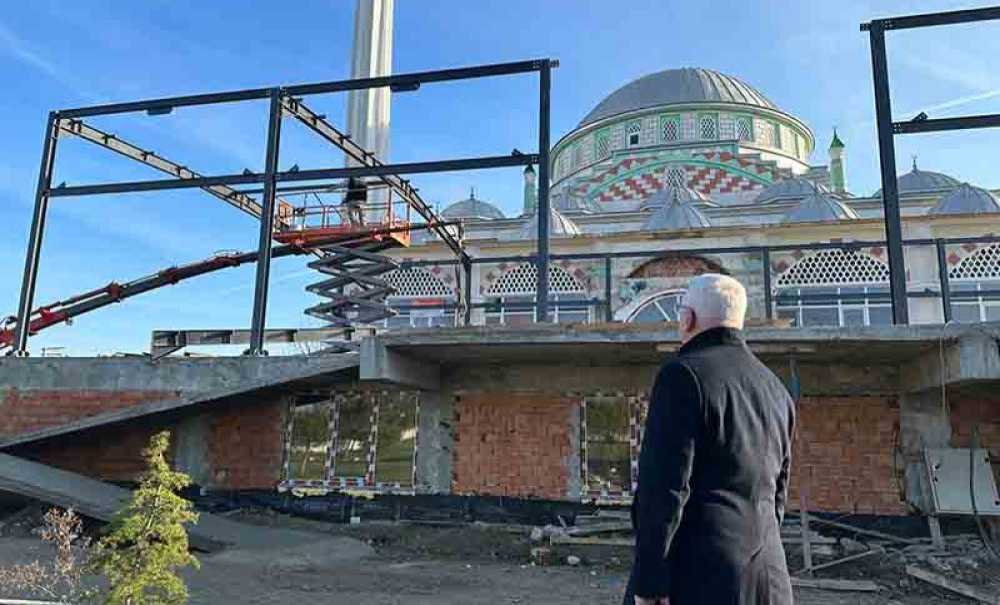 Ergene Belediyesi'nden Abdülkadir Geylani Camiine Destek