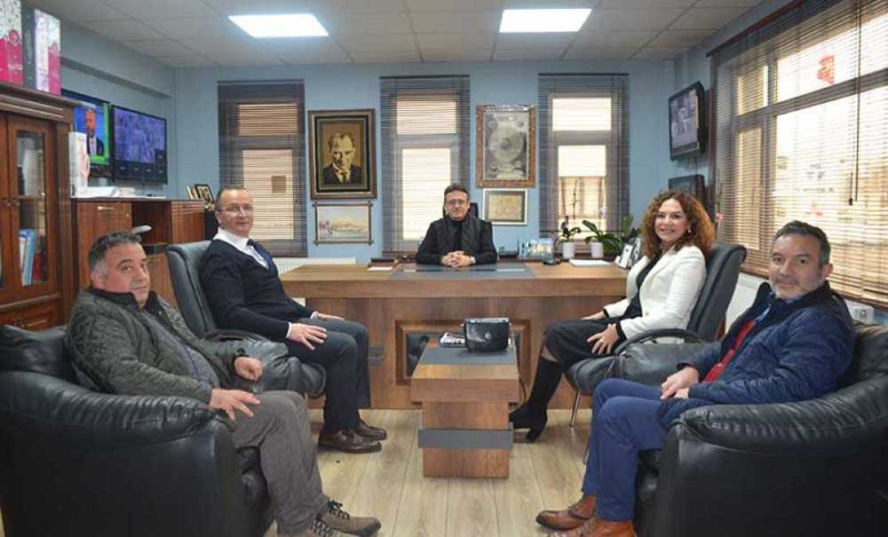 Candan Yüceer'den Gazetemize Ziyaret