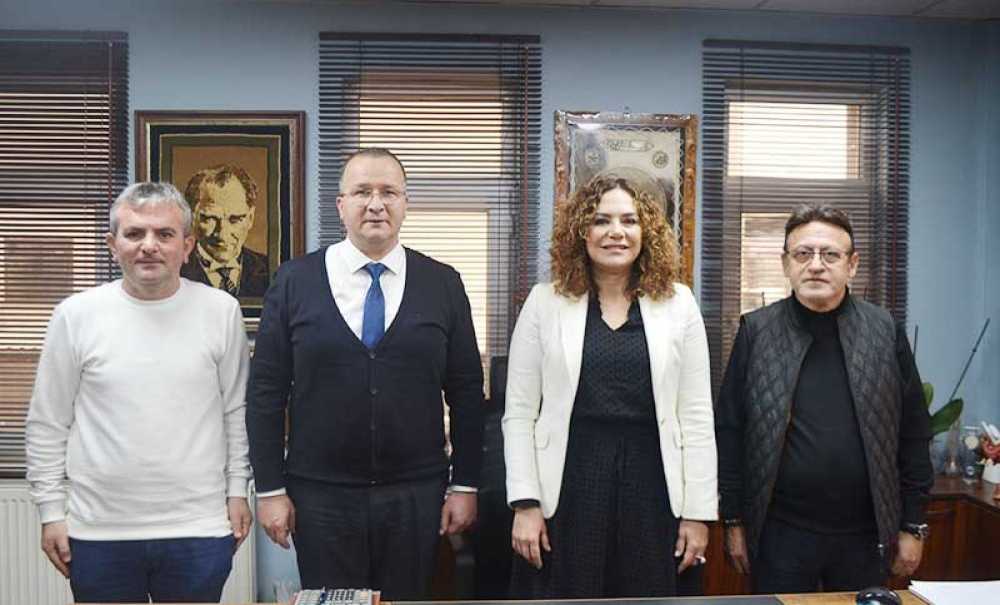 Candan Yüceer'den Gazetemize Ziyaret