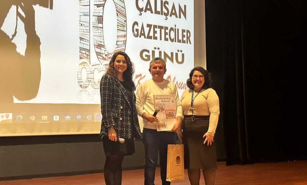 Muhabirimiz Şahin, Minik Öğrencilere Gazeteciliği Anlattı