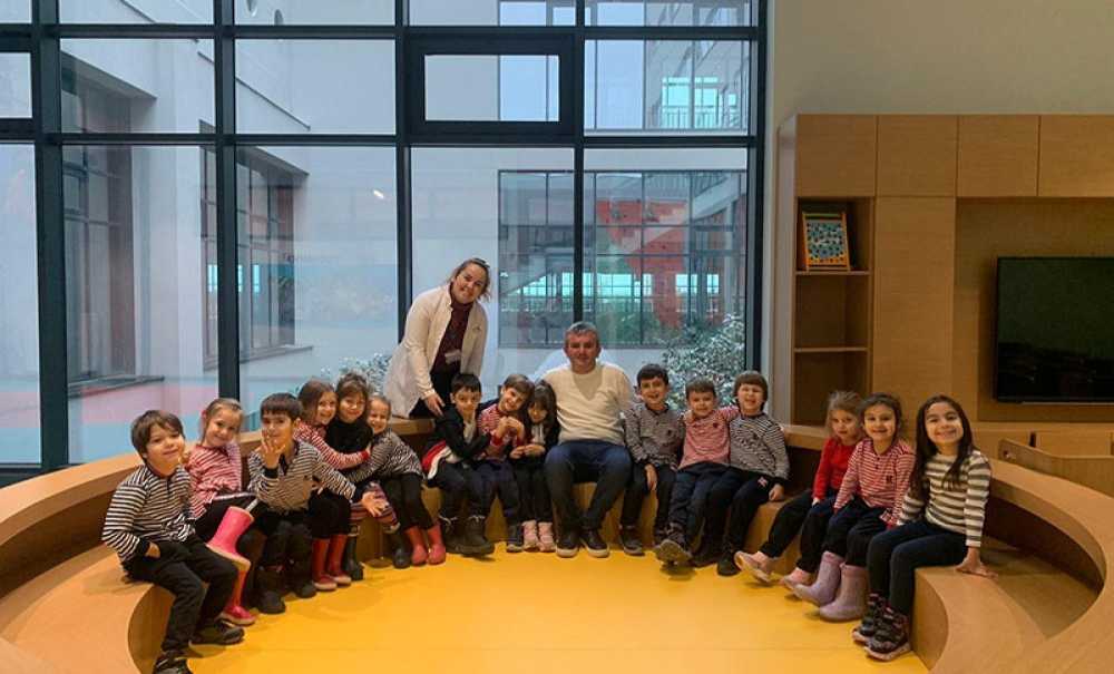 Muhabirimiz Şahin, Minik Öğrencilere Gazeteciliği Anlattı