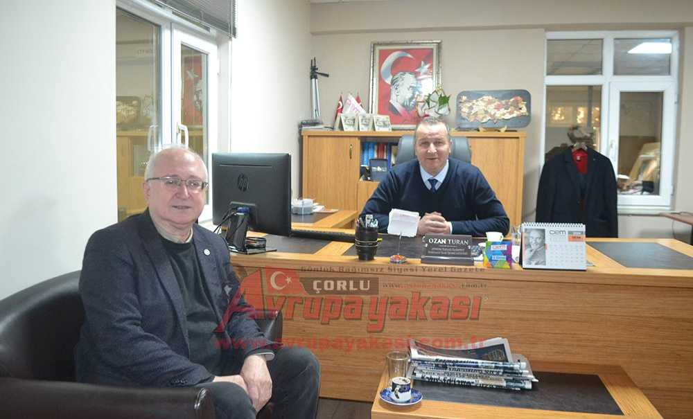 Akın Yılmaz'dan Gazetemize Ziyaret