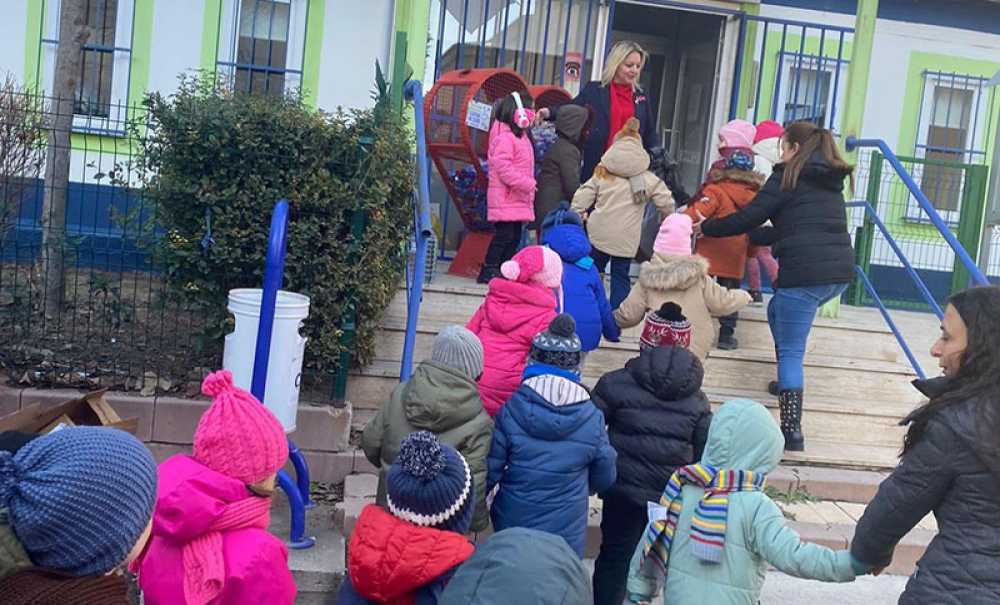 Minik Öğrencilere Geri Dönüşüm Bilinci Verildi