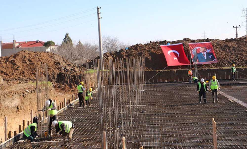 Yeşiltepe Spor Kompleksinin Temeli Atıldı