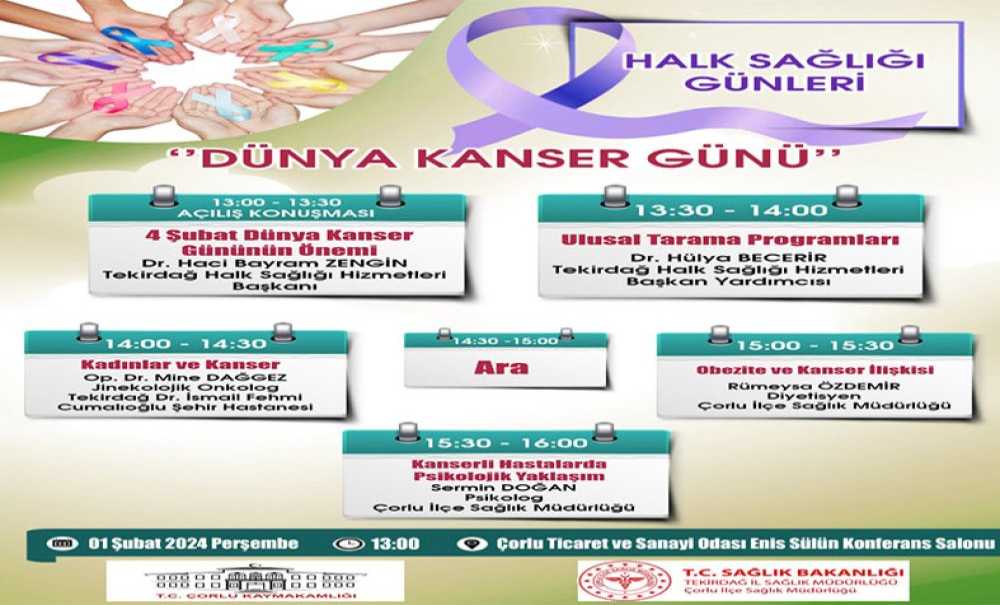 Dünya Kanser Günüyle İlgili Açıklama