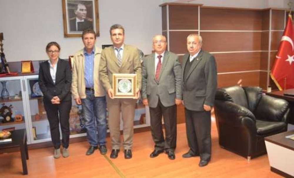 Kosgeb İl Müdürü Edesob'u Ziyaret Etti