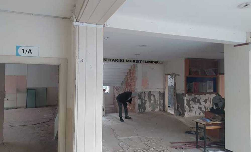 Okulda Güçlendirme Çalışmaları Başladı