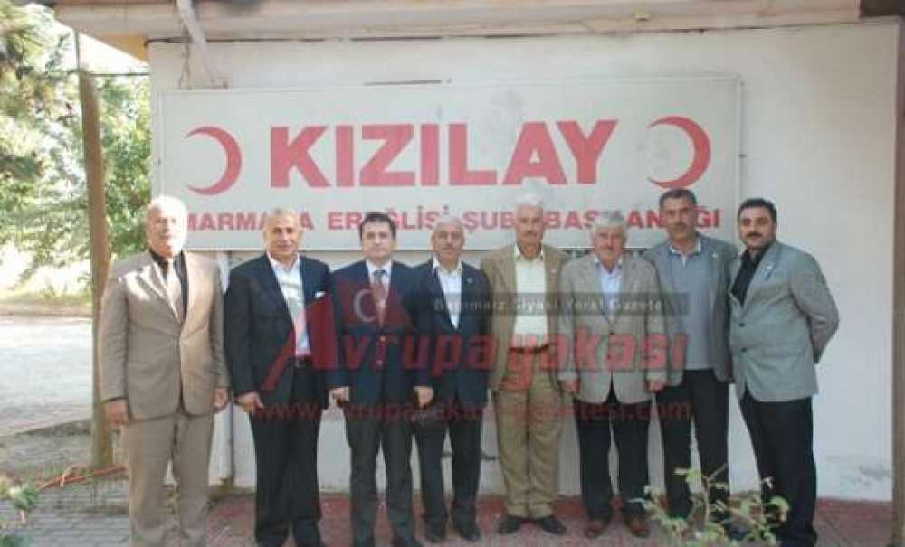 Kaymakam Karataş`tan Kızılay`a Ziyaret
