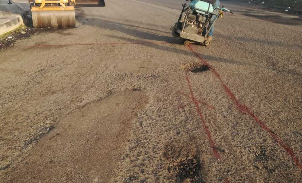 Belediye Hakimiyet Sokakta Çalışma Yaptı