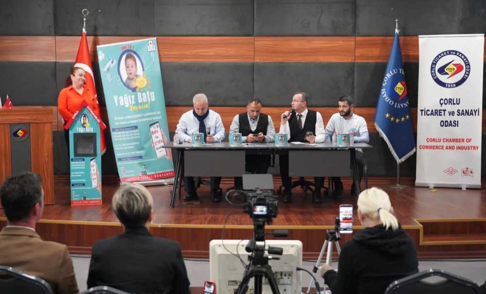 Gazetecilerden Sma Hastası Yağız Batu'ya Büyük Destek