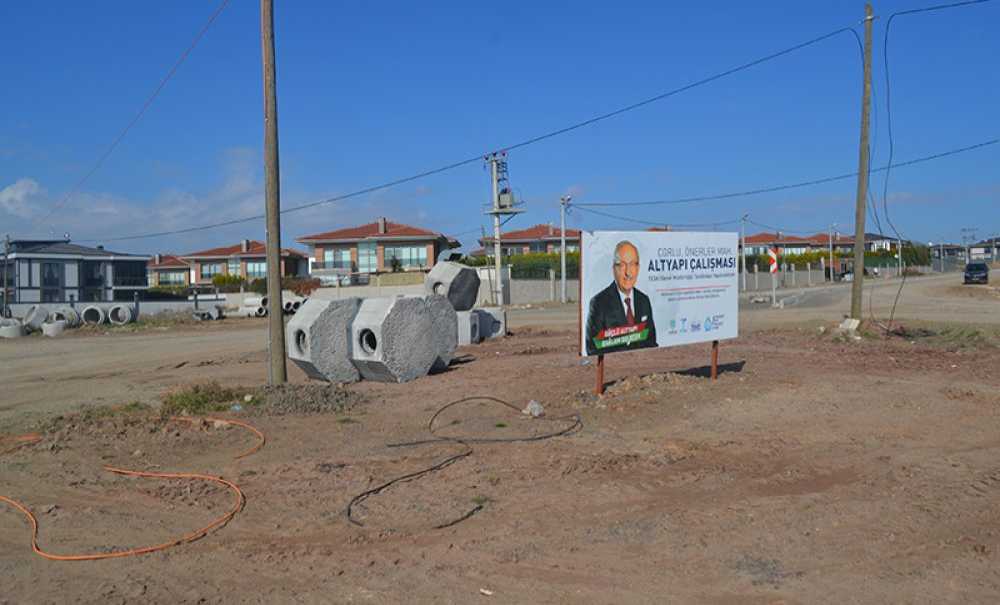 Büyükşehirden Aylardır Bitmeyen Çalışma