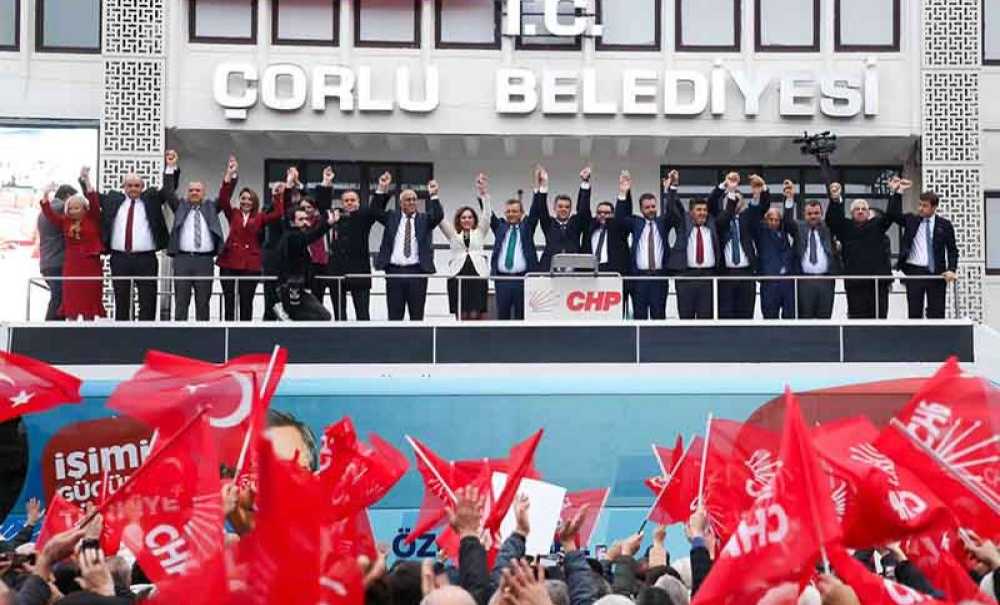 Özgür Özel Çorlu Halkıyla Buluştu