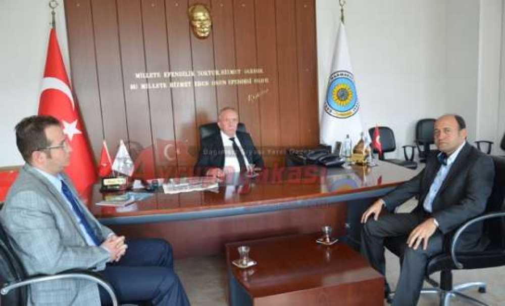 Avrupa Yakası Gazetesi`nden Marmaracık Belediyesi`ne Ziyaret