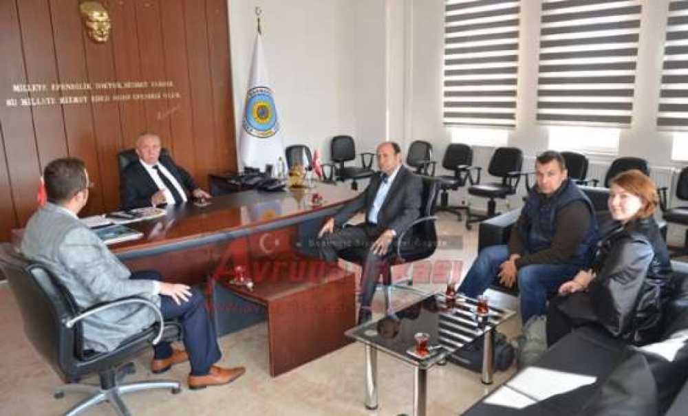 Avrupa Yakası Gazetesi`nden Marmaracık Belediyesi`ne Ziyaret