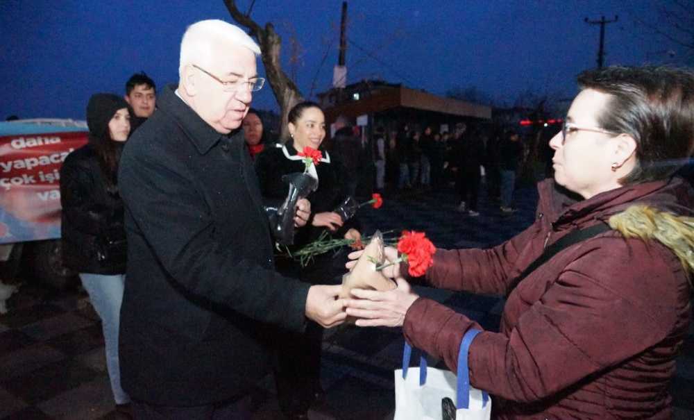 Başkan Yüksel 8 Mart Geleneğini Sürdürdü