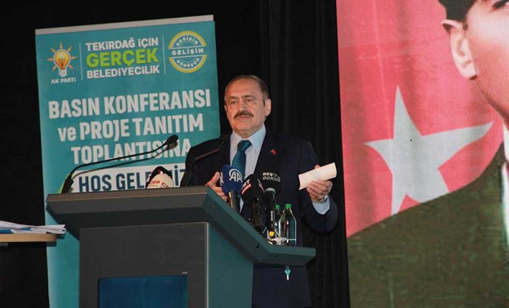 Cüneyt Yüksel Projelerini Çorlu'da Açıkladı
