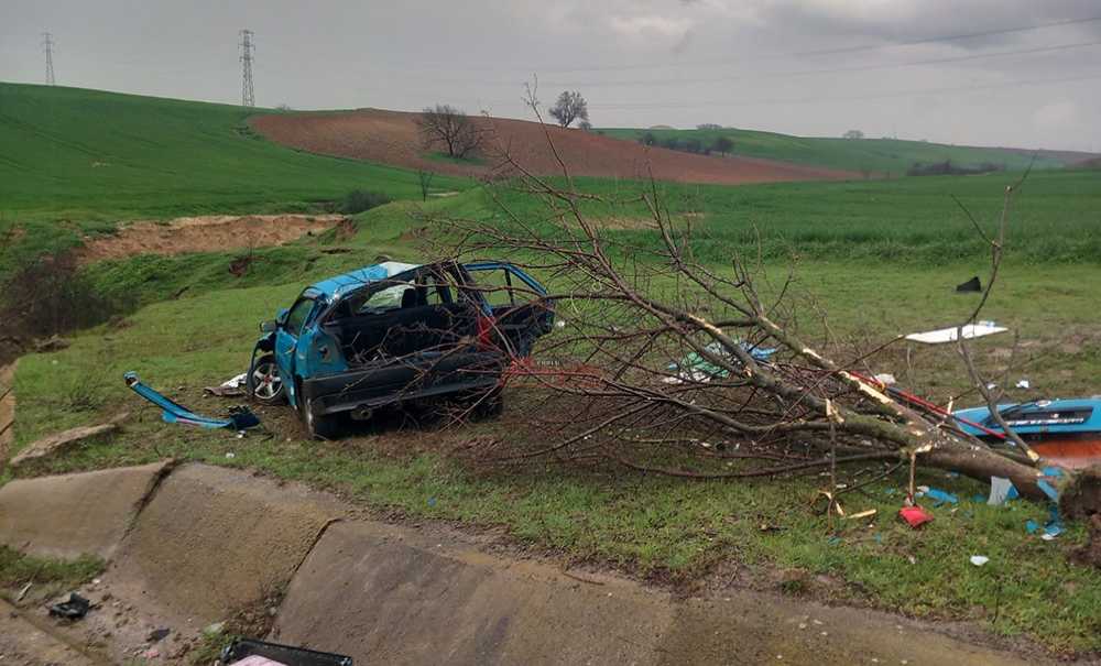 Çevre Yolunda Feci Kaza: 2 Yaralı