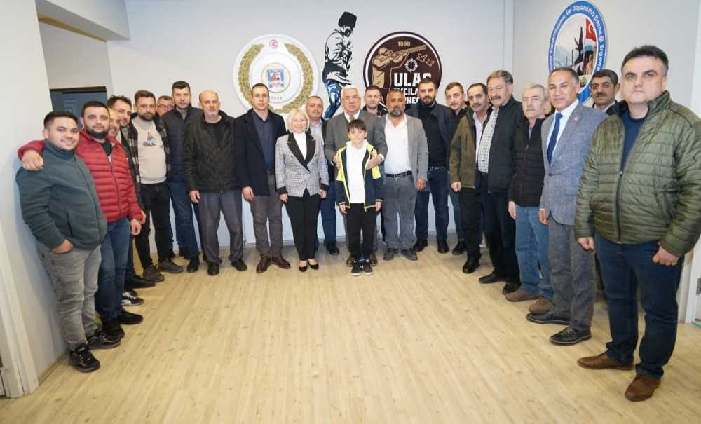 Başkan Yüksel'den Derneklere Ziyaret