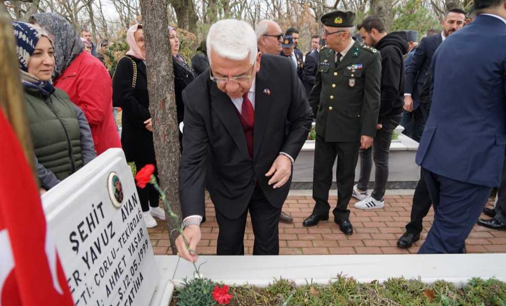 Çanakkale Şehitleri Ergene'de Anıldı